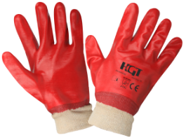 Guantes de PVC con Puño Textil