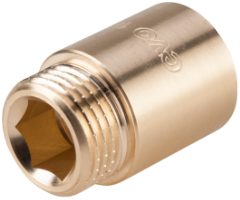 Prolongador de Latón 1/2 / L[mm]: 15