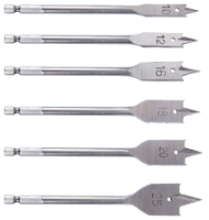 Brocas Planas para Madera (6 piezas) EvoTools®
