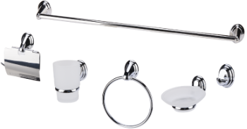 Juego de Accesorios de Baño 6 Piezas 1082