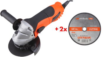 Amoladora Angular AG125 + 2x Disco Abrasivo PROMO