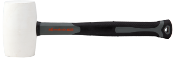 Mazo de Goma Blanco con Mango de Fibra de Vidrio EvoTools +Plus®