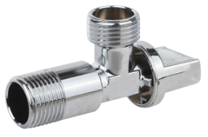 Llave de Escuadra Slim Cromada EvoSanitary®