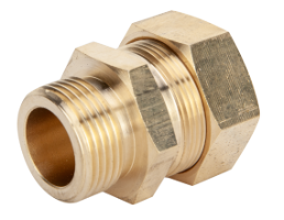 Conector Rápido de Latón para Tubería de Acero Inoxidable Paneles Solares EvoSanitary®