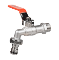 Grifo de Doble Servicio con Palanca y Conector Rápido EvoSanitary®