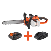 Kit motosierra eléctrica a batería con batería y cargador MAX 20V ONE EvoTools®