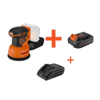 Kit lijadora rotativa a batería con batería y cargador MAX 20V One EvoTools®