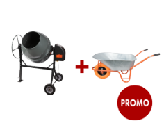 Hormigonera EvoTools +Plus® + Carretilla PROMO 1+1