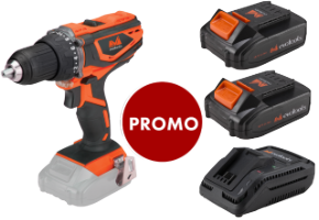 Taladro Atornillador con 2 Baterías y Cargador MAX 20V ONE PROMO