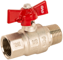 Válvula de Bola - Maneta Mariposa H-M 1048