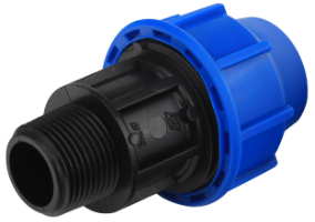 Adaptador PEHD Rosca Macho Italia