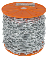 Cadena Comercial Galvanizada de Eslabón Corto