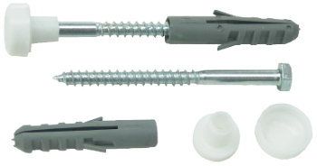 Tornillos de Fijación για WC Blancos (2 piezas)