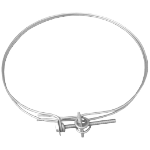 Abrazadera de Alambre Galvanizado