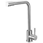 Grifo de Cocina Cuello de Cisne Tipo L INOX 5001