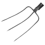 Horca Forjada Gris Carbono