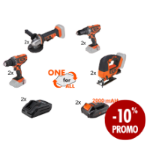 Herramientas ONE +Batería 2Ah+Cargador Promo 8+2+2