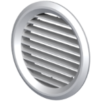 Rejilla de Ventilación Redonda con Malla EvoSanitary®