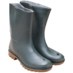 Botas de Seguridad de PVC Khaki-Amber C06