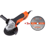 Amoladora Angular AG125 + 2x Disco Abrasivo PROMO