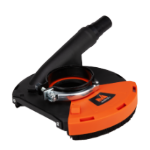 Adaptador de Protector de Lijado para Amoladora Angular con Sistema de Aspiración de Polvo 180 mm
