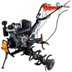 Motocultor TDK1100 Diésel KAMA con Arranque Eléctrico y Ruedas de Transporte EvoTools +Plus®