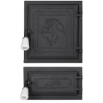 Puerta de Estufa + Cenicero Económica