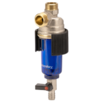 Filtro Antimagnetita con Vaso Transparente, Malla de Acero Inoxidable y Purga EvoSanitary®