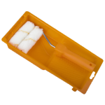 Rodillo Mini Acrílico, Pelo Amarillo con Bandeja y Recambio EvoTools®