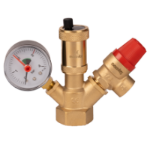 Sistema de Seguridad de Calefacción, Válvula, Purgador, Manómetro EvoSanitary®