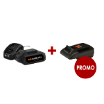 Kit de Batería, Cargador y Adaptador Power One EvoTools®