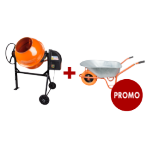 Hormigonera EvoTools® + Carretilla PROMO 1+1