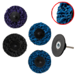 Juego de 4 Mini Discos de Limpieza con Soporte EvoTools®