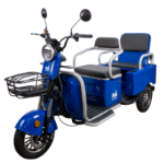 Triciclo Eléctrico para Pasajeros con Banco Doble Bendis TRCC1200 EvoTools®