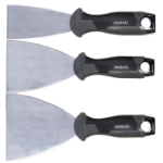 Juego de 3 Espátulas de Acero Inoxidable con Superficie de Golpeo EvoTools +Plus®