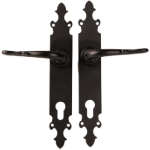 Manillas Rústicas S para Portones Exteriores con Placa Y