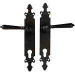 Manillas Rústicas L para Portones Exteriores con Placa Y