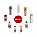 Pack promocional spray de pintura y spray multifunción 168 uds