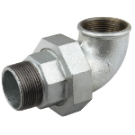 Codo Unión Galvanizado 97 H-M EvoSanitary®