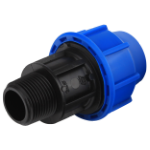 Adaptador PEHD Rosca Macho Italia