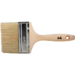 Brocha con Mango de Madera y Cerdas Blancas