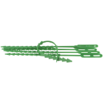 Collar de Plástico para Plantas Ajustable (50 piezas)