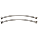 Manguera Flexible de Acero Inoxidable Rosca Hembra - Rosca Macho