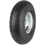 Rueda Neumática para Carretilla de Carga con Llanta Metálica