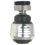 Difusor Móvil de Doble Articulación en ABS Negro