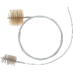 Cepillo de Alambre para Chimeneas y Tubos de Humo